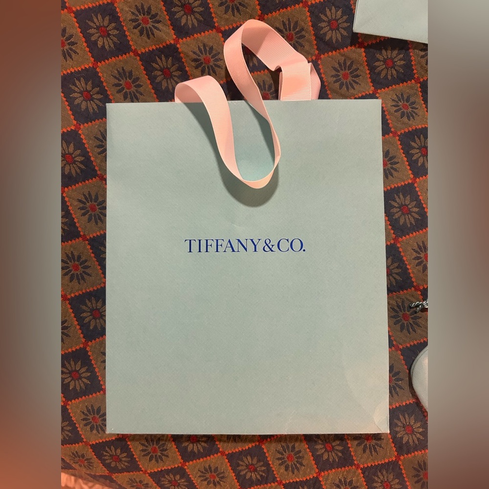 Tiffany and Co Lot of Bags and Ribbon - Picture 2 of 4